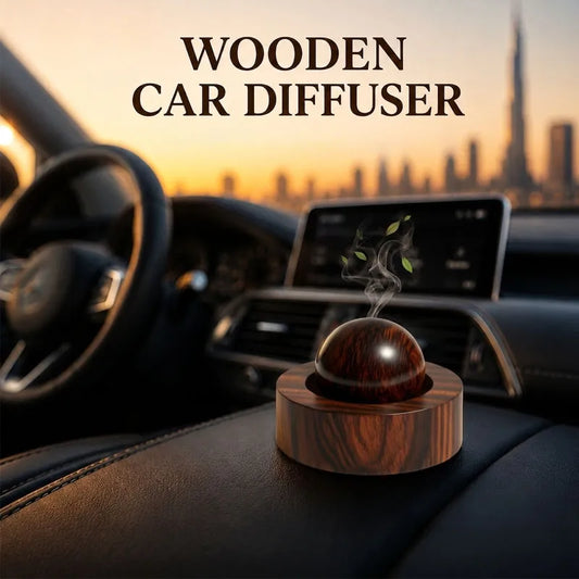 Luxury Solid Wood Aroma Diffuser – Elegant Handcrafted Home Fragrance