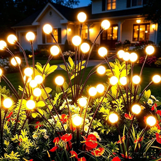 Luxury Solar Firefly Garden Lights – Waterproof Outdoor LED Decor