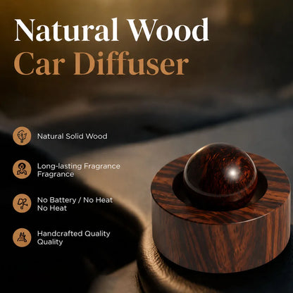 Luxury Solid Wood Aroma Diffuser – Elegant Handcrafted Home Fragrance