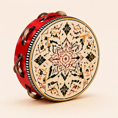 Traditional Arabic Tambourine Drum – For Weddings, Family Gatherings & Cultural Learning (6/8/10 Inch)